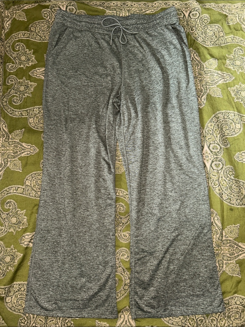 Athletic Works Heather Green Pants